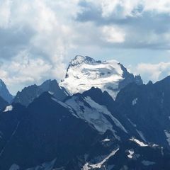 Flugwegposition um 14:11:39: Aufgenommen in der Nähe von Département Hautes-Alpes, Frankreich in 3513 Meter
